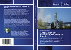 Ansprachen und Predigten des Abbé de Rancé kitap kapağı