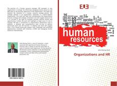 Обложка Organizations and HR