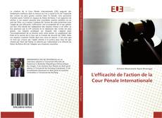 Capa do livro de L'efficacité de l'action de la Cour Pénale Internationale 