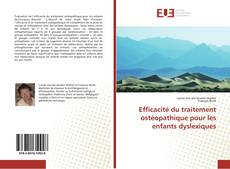Bookcover of Efficacité du traitement ostéopathique pour les enfants dyslexiques