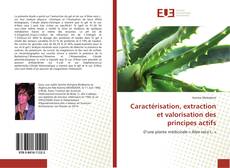 Bookcover of Caractérisation, extraction et valorisation des principes actifs