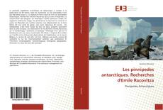 Capa do livro de Les pinnipedes antarctiques. Recherches d'Emile Racovitza 