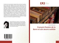 Bookcover of François Poulain de la Barre et son œuvre oubliée