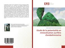 Bookcover of Etude de la potentialité en mineralisation aurifère d'ambohimiarina