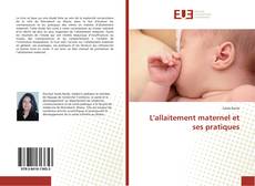 Обложка L'allaitement maternel et ses pratiques