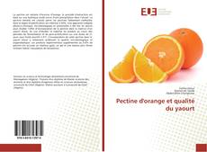 Copertina di Pectine d'orange et qualité du yaourt