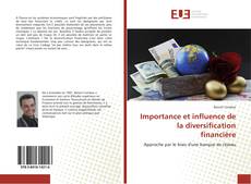 Portada del libro de Importance et influence de la diversification financière