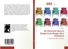 Capa do livro de De l'Artisanat dans le Design & du Design dans l'Artisanat 