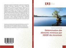 Détérmination des éléments minéraux par EDXRF des écrevisses的封面