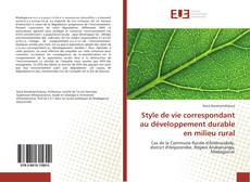 Bookcover of Style de vie correspondant au développement durable en milieu rural