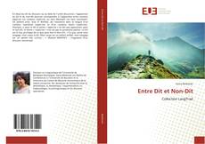 Entre Dit et Non-Dit kitap kapağı