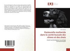 Capa do livro de Pasteurella multocida dans la cavité buccale des chiens et des chats 