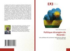 Buchcover von Politique étrangère du Rwanda :