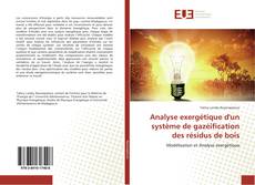 Bookcover of Analyse exergétique d'un système de gazéification des résidus de bois