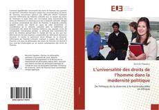 Buchcover von L’universalité des droits de l’homme dans la modernité politique