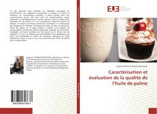 Capa do livro de Caractérisation et évaluation de la qualité de l’huile de palme 