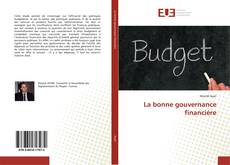 Bookcover of La bonne gouvernance financière