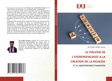 LE POUVOIR DE L’ENTREPRENEURIAT A LA CREATION DE LA RICHESSE的封面