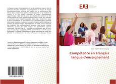 Capa do livro de Compétence en Français langue d'enseignement 