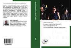 Buchcover von L'argumentation dans le discours politique