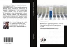 Buchcover von Antidotes spécifiques du risque Nucléaire et Radiologique en 2013