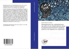 Buchcover von Dérèglement du métabolisme du zinc et ses implications dans le dysfonctionnement cérébral chez le rat exposé au cadmium
