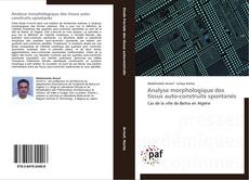 Buchcover von Analyse morphologique des tissus auto-construits spontanés