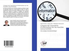 Buchcover von L'impact de l’asymétrie d’information sur les marchés concurrentiels