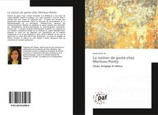 Buchcover von La notion de geste chez Merleau-Ponty