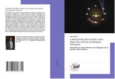 Couverture de L'effectivité des droits civils dans les ordres juridiques africains