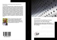 Buchcover von Simulation numérique d'une opération de découpage