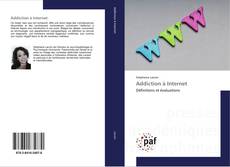 Addiction à Internet kitap kapağı