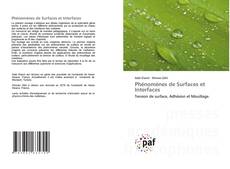 Capa do livro de Phénomènes de Surfaces et Interfaces 