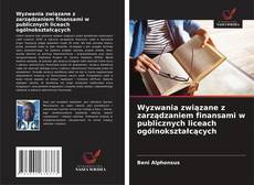 Wyzwania związane z zarządzaniem finansami w publicznych liceach ogólnokształcących kitap kapağı