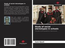 Study of social stereotypes in schools的封面