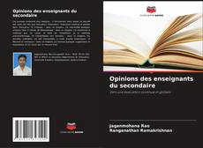 Обложка Opinions des enseignants du secondaire