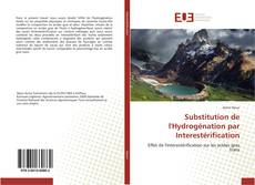 Substitution de l'Hydrogénation par Interestérification kitap kapağı