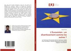Buchcover von L’Eurovision : un divertissement comme les autres ?