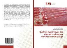 Buchcover von Qualités hygiéniques des viandes bovines aux marchés de Mahajanga