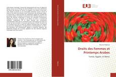 Droits des Femmes et Printemps Arabes kitap kapağı