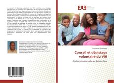 Conseil et dépistage volontaire du VIH kitap kapağı