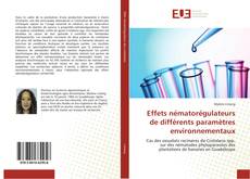 Effets nématorégulateurs de différents paramètres environnementaux kitap kapağı