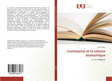Bookcover of L'entreprise et la relance économique