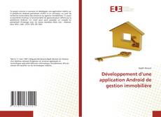 Capa do livro de Développement d’une application Android de gestion immobilière 
