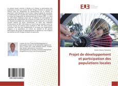 Buchcover von Projet de développement et participation des populations locales