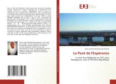 Le Pont de l'Espérance kitap kapağı