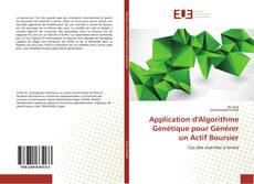 Capa do livro de Application d'Algorithme Génétique pour Générer un Actif Boursier 