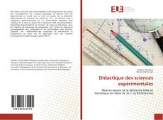 Didactique des sciences expérimentales kitap kapağı