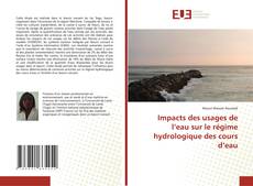 Portada del libro de Impacts des usages de l’eau sur le régime hydrologique des cours d’eau