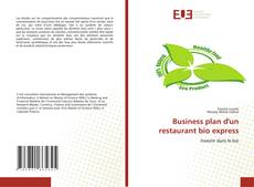 Bookcover of Business plan d'un restaurant bio express